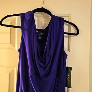 Purple Sleeveless Dress